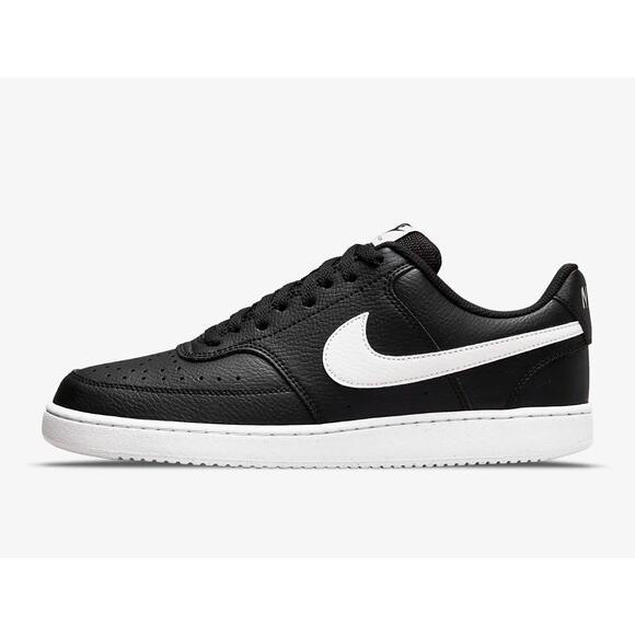 Nike Court Vision Low Next Nature Mens New in Box Black & White colorway - Picture 4 of 5